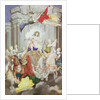 Triumph of King Louis XIV of France driving the Chariot of the Sun preceded by Aurora by Joseph Werner