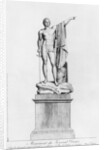Design for a Monument to General Desaix de Veygoux by the sculptor Claude Dejoux, Place des Victoires, Paris, 1806 by French School