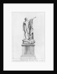 Design for a Monument to General Desaix de Veygoux by the sculptor Claude Dejoux, Place des Victoires, Paris, 1806 by French School