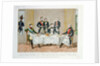 Dinner in Tilsit between Frederick William III of Prussia, Tsar Alexander I of Russia and Napoleon by French School