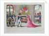 Magnanimity of Emperor Napoleon towards the Princess of Hatzfeld, 1806 by French School