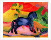 Little Blue Horse, 1912 by Franz Marc