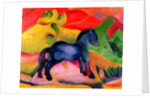 Little Blue Horse, 1912 by Franz Marc