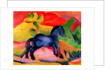 Little Blue Horse, 1912 by Franz Marc