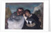 Crispin and Scapin, or Scapin and Sylvester, c.1863-65 by Honore Daumier
