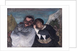 Crispin and Scapin, or Scapin and Sylvester, c.1863-65 by Honore Daumier