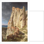 The Rock of Vann, Kurdistan, 1901 by Jules Joseph Augustin Laurens