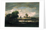 The Pool with a Stormy Sky, c.1865-7 by Pierre Etienne Theodore Rousseau