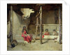 Weavers at Bou-Saada by Gustave Guillaumet