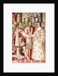The Charles V Tapestry depicting the Marriage of Charles V to Isabella of Portugal in 1526 by Flemish School