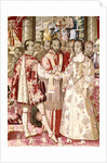 The Charles V Tapestry depicting the Marriage of Charles V to Isabella of Portugal in 1526 by Flemish School