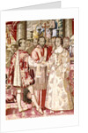 The Charles V Tapestry depicting the Marriage of Charles V to Isabella of Portugal in 1526 by Flemish School