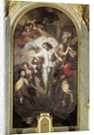 Christ Resurrected between St. Teresa of Avila and St. John of the Cross by Michel des Gobelins Corneille