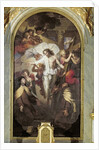 Christ Resurrected between St. Teresa of Avila and St. John of the Cross by Michel des Gobelins Corneille