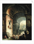 The Musicians by Hubert Robert