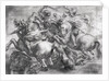The Battle of Anghiari, after Leonardo da Vinci, 17th century by Peter Paul Rubens