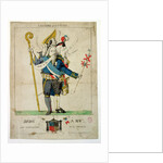 The Man with Six Heads, caricature of Charles Maurice de Talleyrand-Perigord, 1815 by French School