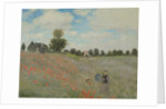 Wild Poppies, near Argenteuil, 1873 by Claude Monet