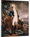 Portrait of the Marquis de La Fayette commander of the National Guard, 1790 by Philibert-Louis Debucourt