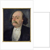 Portrait of Gustave Flaubert 1868-81 by Eugene Giraud