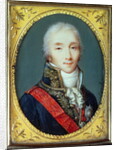 Miniature of Joseph Fouche Duke of Otranto by Jean Baptiste Sambat