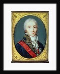 Miniature of Joseph Fouche Duke of Otranto by Jean Baptiste Sambat