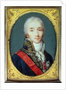 Miniature of Joseph Fouche Duke of Otranto by Jean Baptiste Sambat