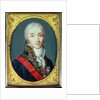 Miniature of Joseph Fouche Duke of Otranto by Jean Baptiste Sambat