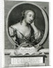 Medallion portrait of Madame de La Fayette, French novelist by Etienne Jehandier Desrochers