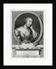 Medallion portrait of Madame de La Fayette, French novelist by Etienne Jehandier Desrochers