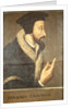Portrait of John Calvin French theologian and reformer by Swiss School