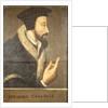 Portrait of John Calvin French theologian and reformer by Swiss School