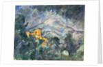 Montagne Sainte-Victoire and the Black Chateau, 1904-06 by Paul Cezanne