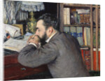 Portrait of Henri Cordier, teacher at the School of Oriental Languages, 1883 by Gustave Caillebotte