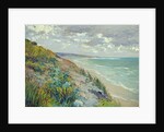 Cliffs by the sea at Trouville by Gustave Caillebotte