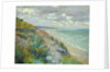 Cliffs by the sea at Trouville by Gustave Caillebotte