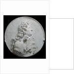 Portrait medallion of Louis XIV c.1685 by Pierre Puget