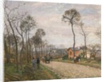 The Road from Louveciennes, 1870 by Camille Pissarro