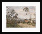 The Road from Louveciennes, 1870 by Camille Pissarro