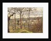 Winter Landscape at Louveciennes, c.1870 by Camille Pissarro