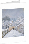 Snow at Louveciennes, 1878 by Alfred Sisley