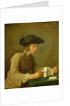 The House of Cards by Jean-Baptiste Simeon Chardin