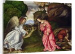 Hagar and the Angel by Girolamo da Treviso II