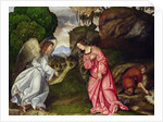 Hagar and the Angel by Girolamo da Treviso II
