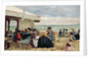 A Beach Scene by Eugene Louis Boudin