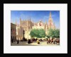 The Cathedral of Sevilla, 19th century by Achille Zo