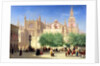 The Cathedral of Sevilla, 19th century by Achille Zo