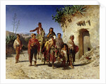 A Gypsy Family on the Road, c.1861 by Achille Zo
