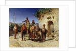 A Gypsy Family on the Road, c.1861 by Achille Zo