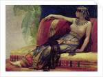 Cleopatra, preparatory study for 'Cleopatra Testing Poisons on the Condemned Prisoners', before 1887 by Alexandre Cabanel
